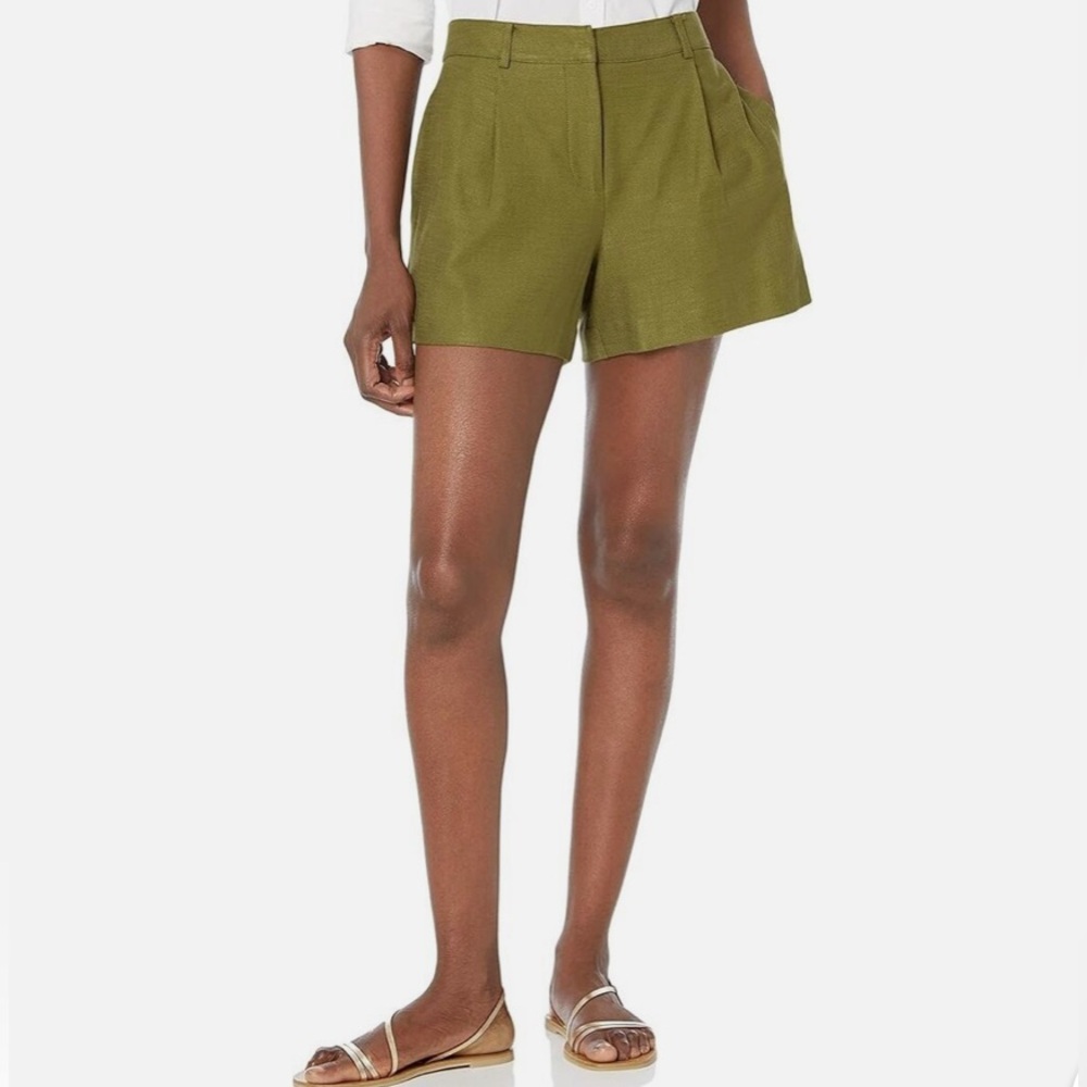 Olive Green Women's Shorts By Trina Turk